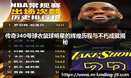传奇340号球衣篮球明星的辉煌历程与不朽成就揭秘